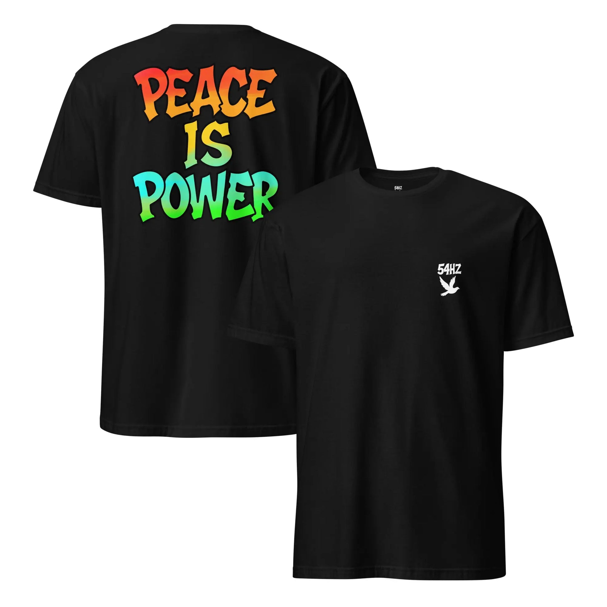 T-shirt 54HZ – “Peace is power” 54HZ