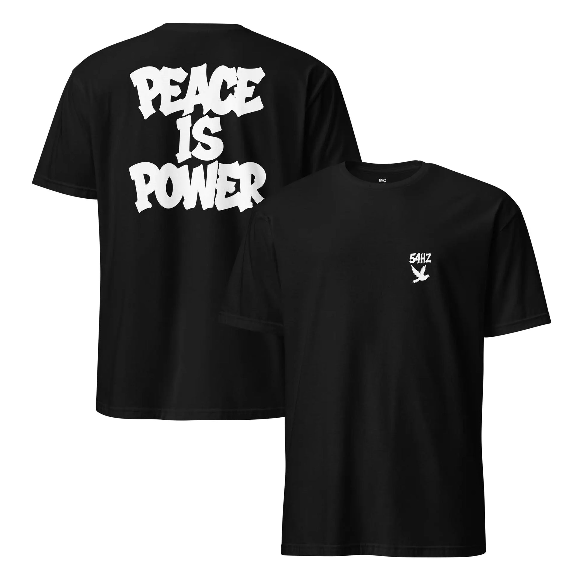 T-shirt 54HZ – “Peace is power” 54HZ