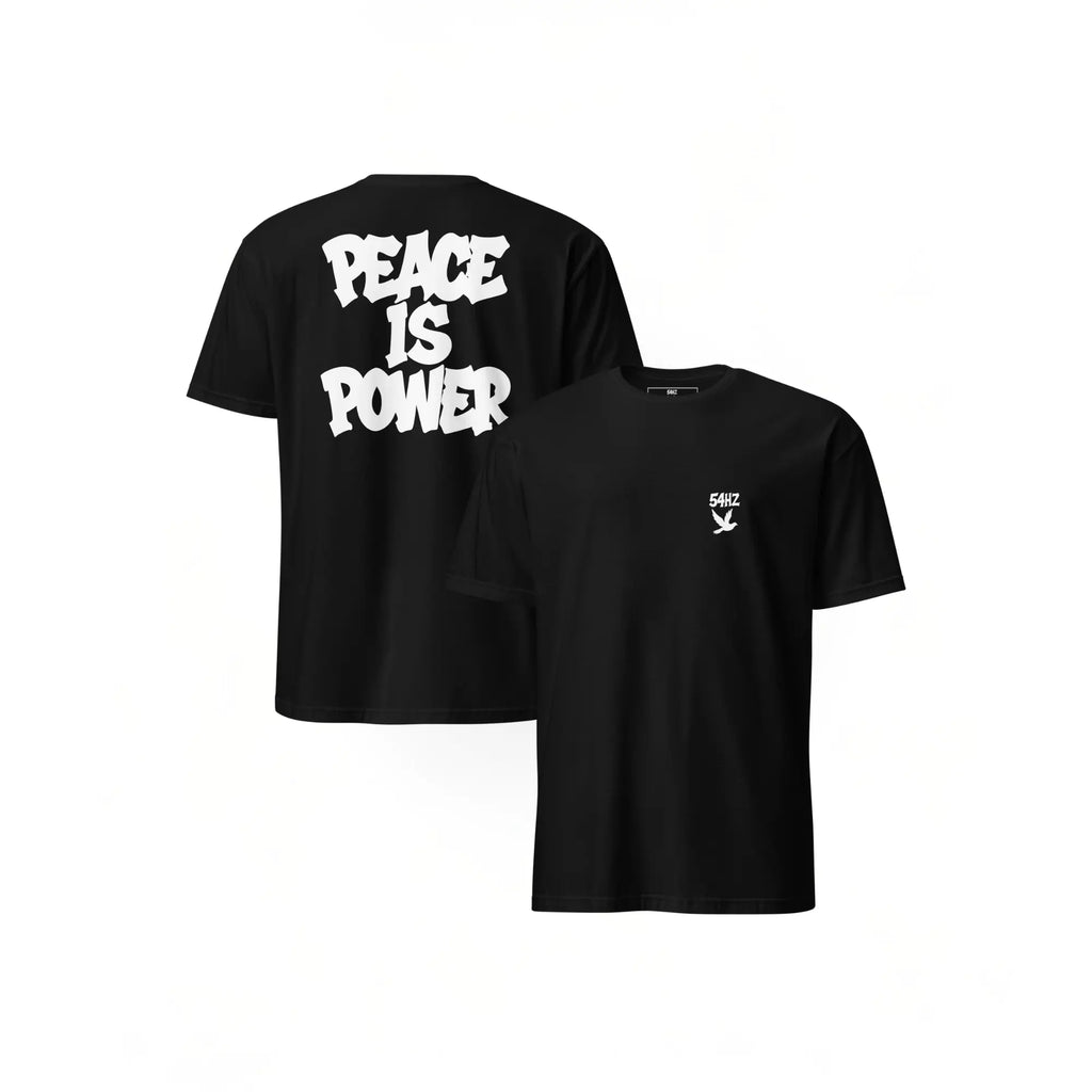 T-shirt 54HZ – “Peace is power” 54HZ