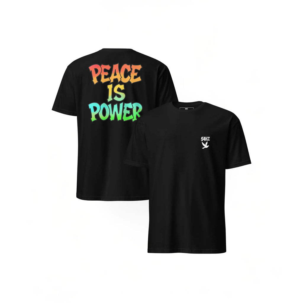 T-shirt 54HZ – “Peace is power” 54HZ