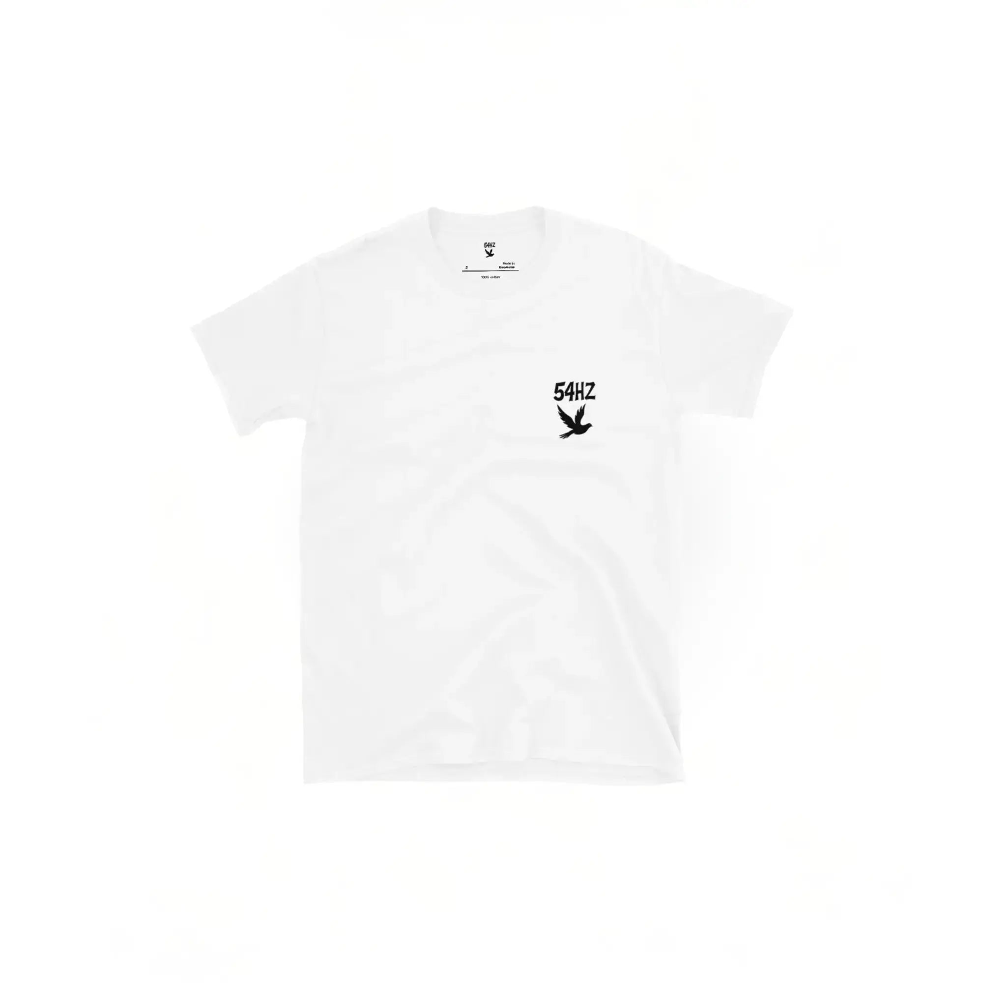 T-shirt 54HZ blanc– “Peace is power” 54HZ