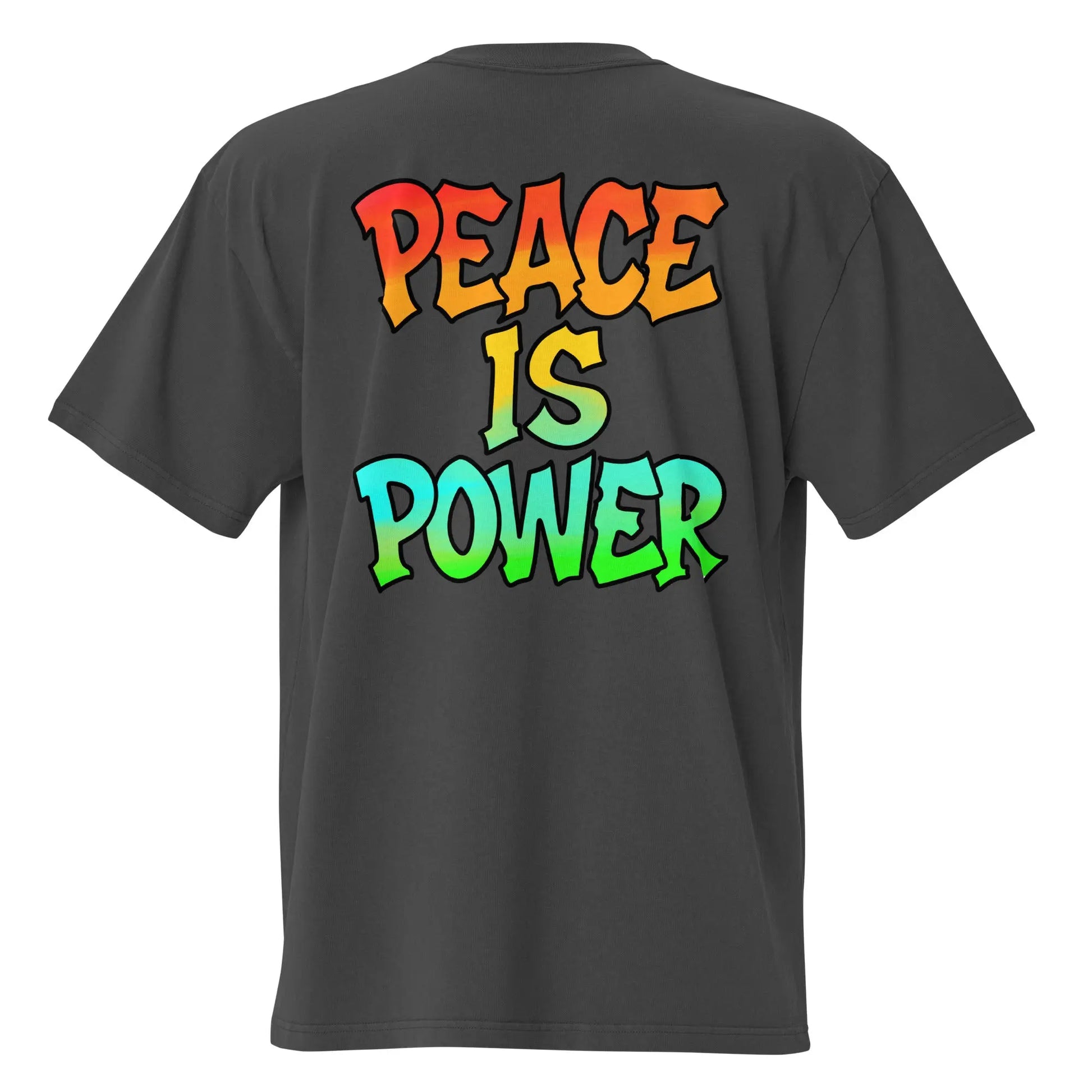 T-shirt 54HZ oversize - « Peace is Power » 54HZ