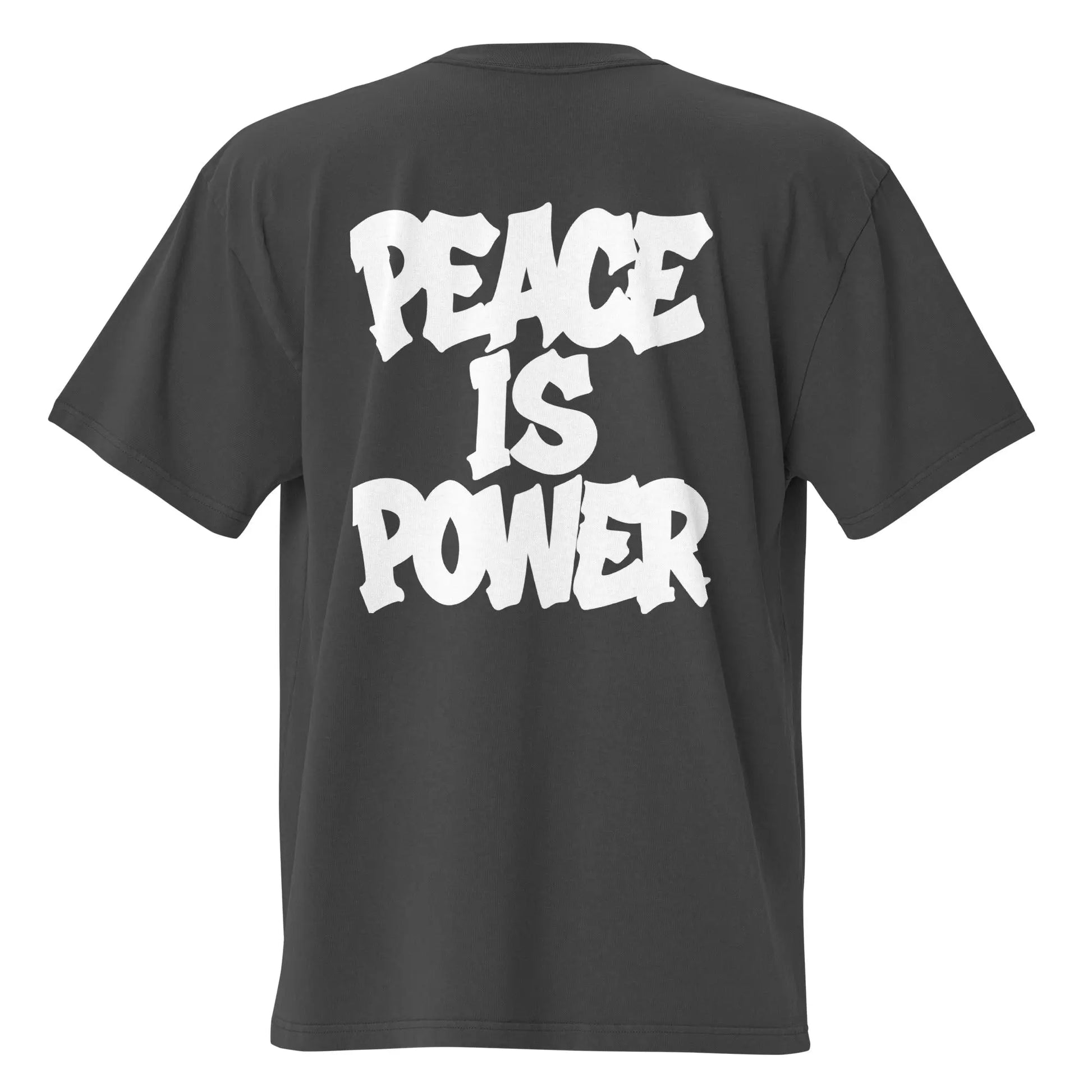 T-shirt 54HZ oversize - « Peace is Power » 54HZ
