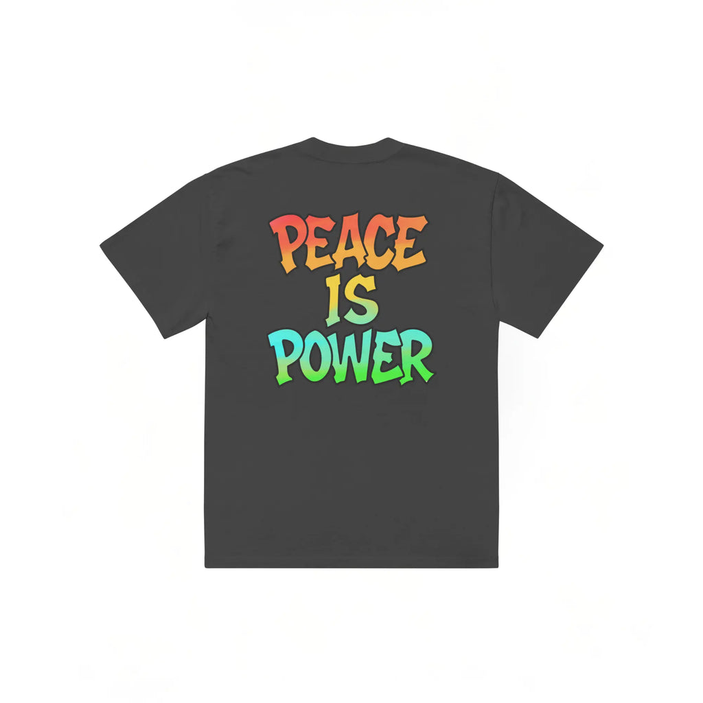 T-shirt 54HZ oversize - « Peace is Power » 54HZ