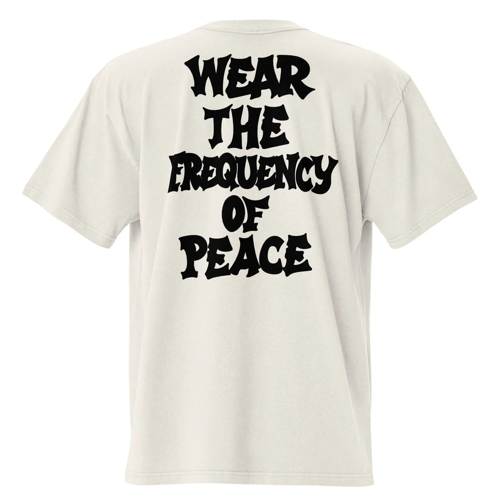 T-shirt 54HZ oversize - « Wear The Frequency Of Peace » 54HZ
