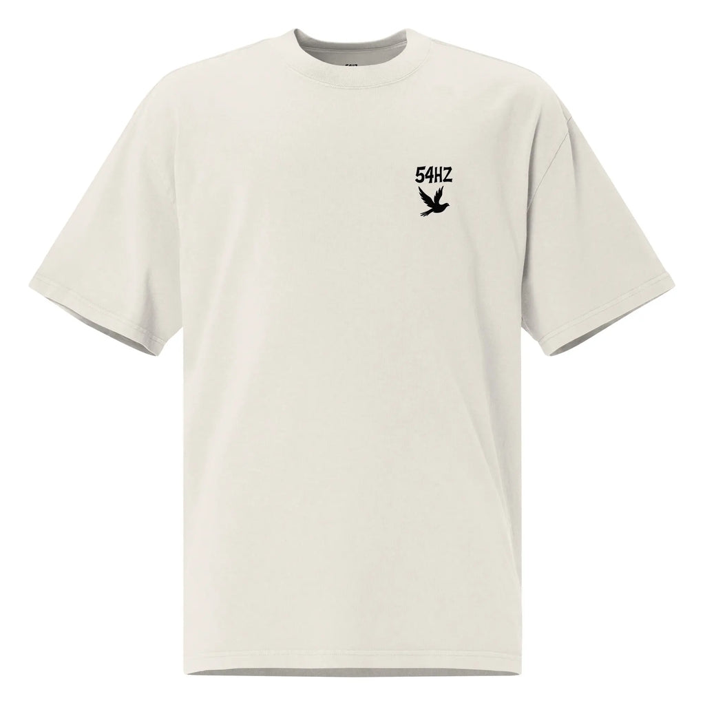 T-shirt 54HZ oversize - « Wear The Frequency Of Peace » 54HZ