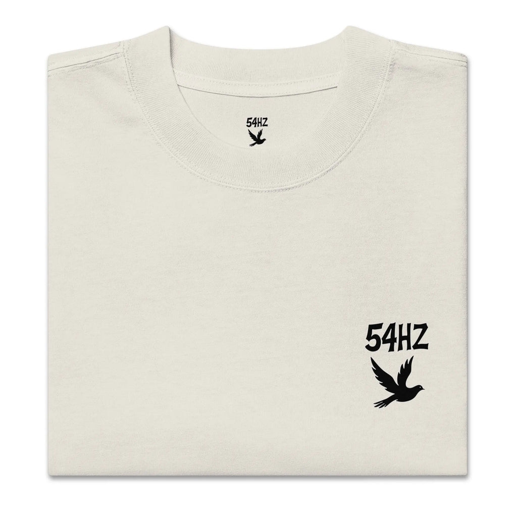 T-shirt 54HZ oversize - « Wear The Frequency Of Peace » 54HZ