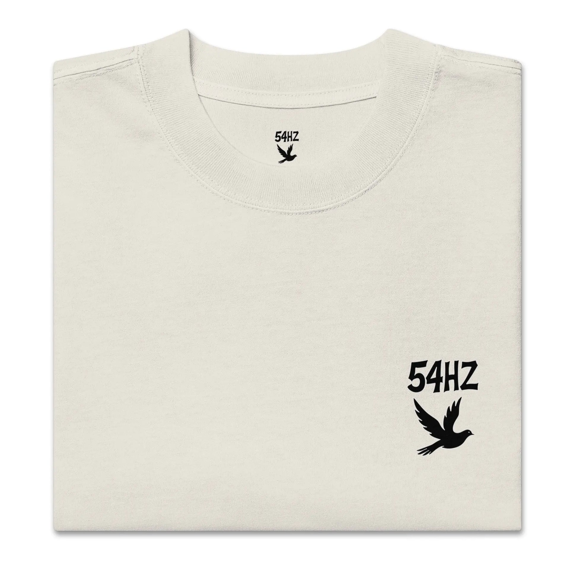 T-shirt 54HZ oversize - « Wear The Frequency Of Peace » 54HZ